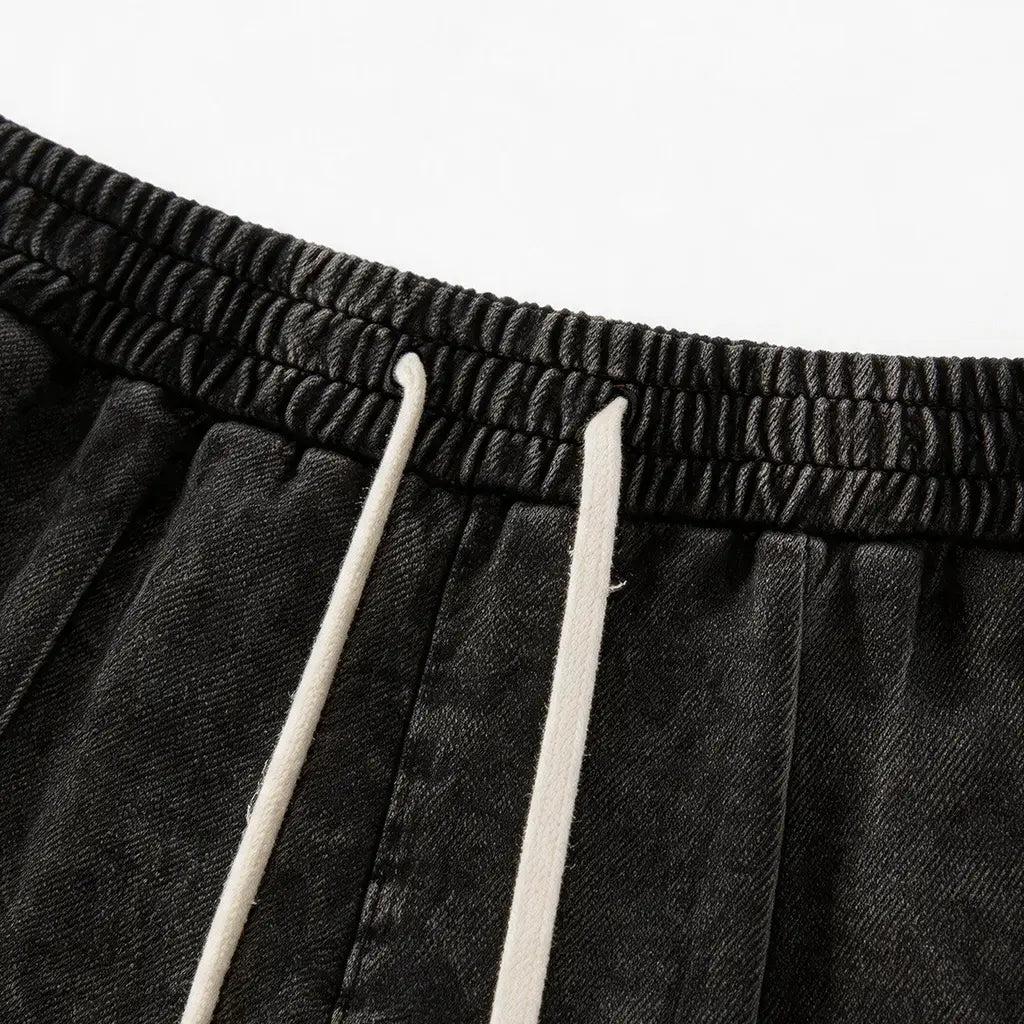 Buy 2 Get 1 Free Men'S Sweat Shorts Athletic Vintage Acid Washed Cotton Gym Short Elastic Waist Drawstring Workout Jogger Pants with Pockets Streetwear Athletic Sweat Shorts Baggy Bottom